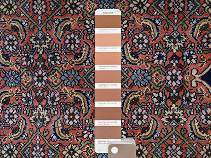 Brown 11'9" x 18'0" Vintage Hand knotted Wool Rug - Sku: O02536