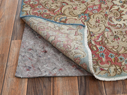 Blue 7'11" x 10'7" Vintage Hand knotted Wool Rug - Sku: O02541