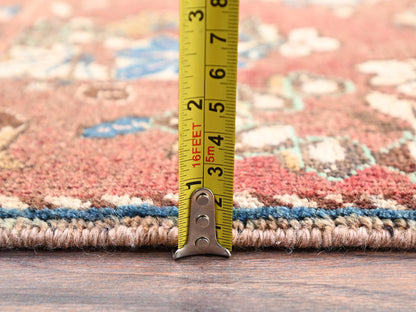 Brown 2'7" x 5'11" Vintage Hand knotted Wool Rug - Sku: O02601