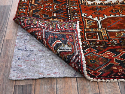 Orange 10'0" x 12'0" Heriz Hand knotted Wool Rug - Sku: O0263