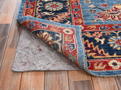 Blue 8'3" x 9'9" Heriz Hand knotted Wool Rug - Sku: O02648