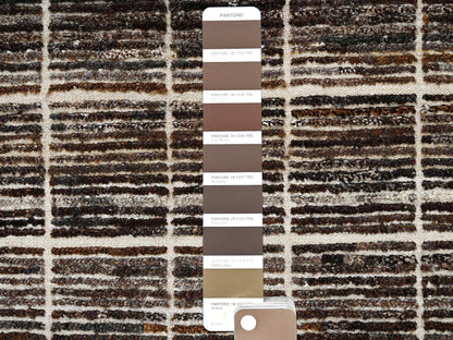 Brown 12'11" x 21'9" Tribal & Geometric Hand knotted Wool Rug - Sku: O02699