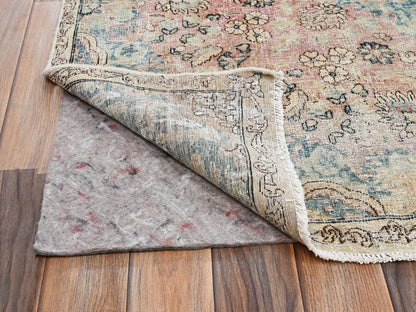Beige 9'9" x 14'4" Antique Hand knotted Wool Rug - Sku: O02740