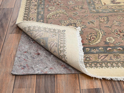 Beige 10'11" x 15'2" Persian Hand knotted Wool Rug - Sku: O02743