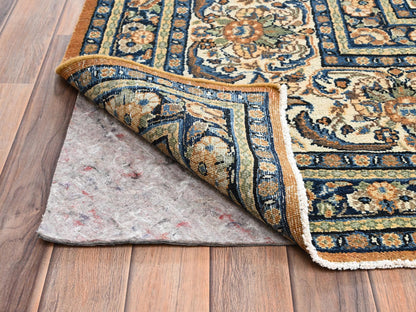 Brown 11'10" x 15'2" Vintage Hand knotted Wool Rug - Sku: O02747