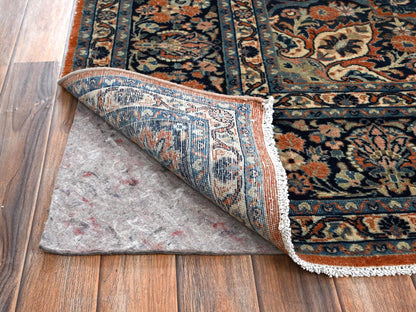 Brown 7'8" x 9'3" Persian Hand knotted Wool Rug - Sku: O02749