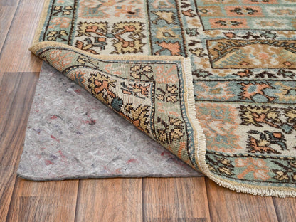 Beige 6'1" x 8'8" Tribal & Geometric Hand knotted Wool Rug - Sku: O02757