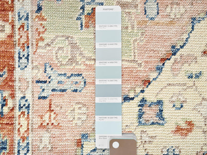 Beige 4'10" x 6'10" Tribal & Geometric Hand knotted Wool Rug - Sku: O02805