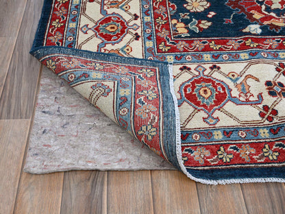 Blue 8'10" x 11'9" Kazak Hand knotted Wool Rug - Sku: O0320