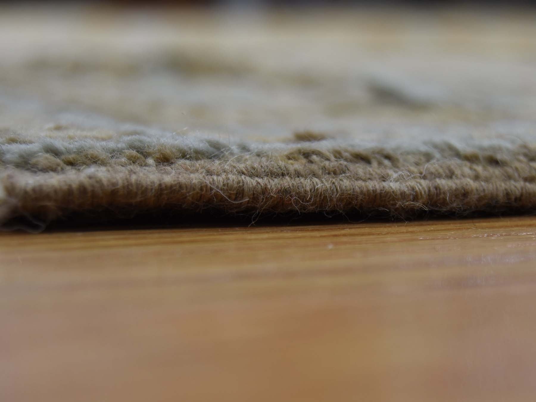 Oushak Antique hand-knotted wool rug in Brown & Gray, 19'2" x 24'7" — SKU O039062 (view 5)