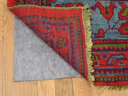 Red 16'8" x 19'1" Antique Hand knotted Wool Rug - Sku: O039765