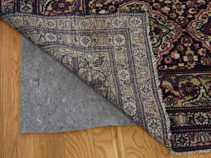 Multicolored 14'0" x 16'9" Antique Hand knotted Wool Rug - Sku: O041179