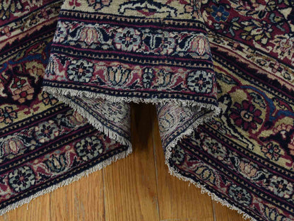 Multicolored 14'0" x 16'9" Antique Hand knotted Wool Rug - Sku: O041179