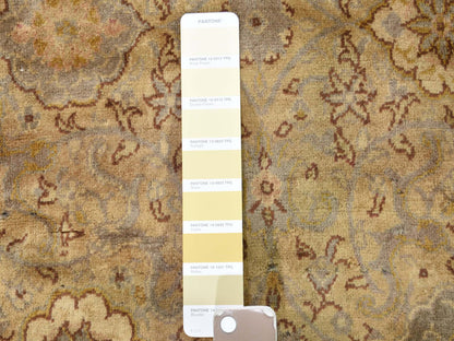 Grey 8'7" x 11'8" Antique Hand knotted Wool Rug - Sku: O041570