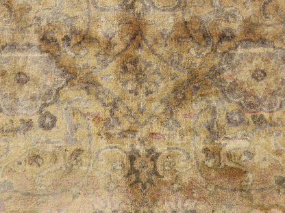 Grey 8'7" x 11'8" Antique Hand knotted Wool Rug - Sku: O041570