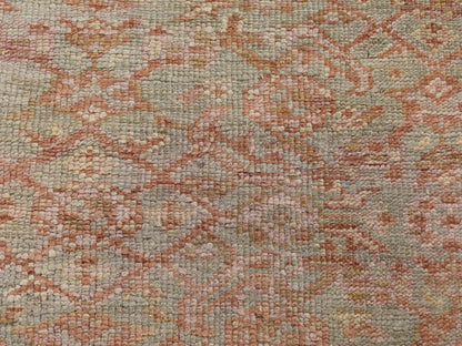 Oushak Antique hand-knotted wool rug in Orange, 10'10" x 15'3", SKU O044738 (view 8)