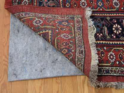 Red 14'6" x 19'0" Antique Hand knotted Wool Rug - Sku: O044876