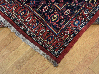 Red 14'6" x 19'0" Antique Hand knotted Wool Rug - Sku: O044876