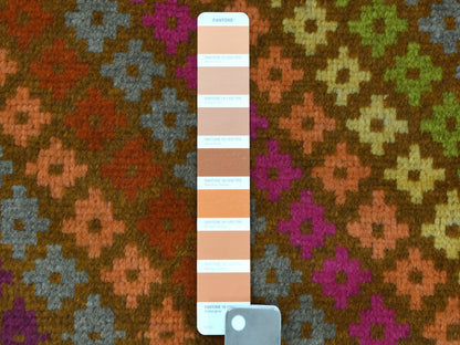 Multicolored 3'3" x 4'10" Tribal Hand knotted Wool Rug - Sku: O053177