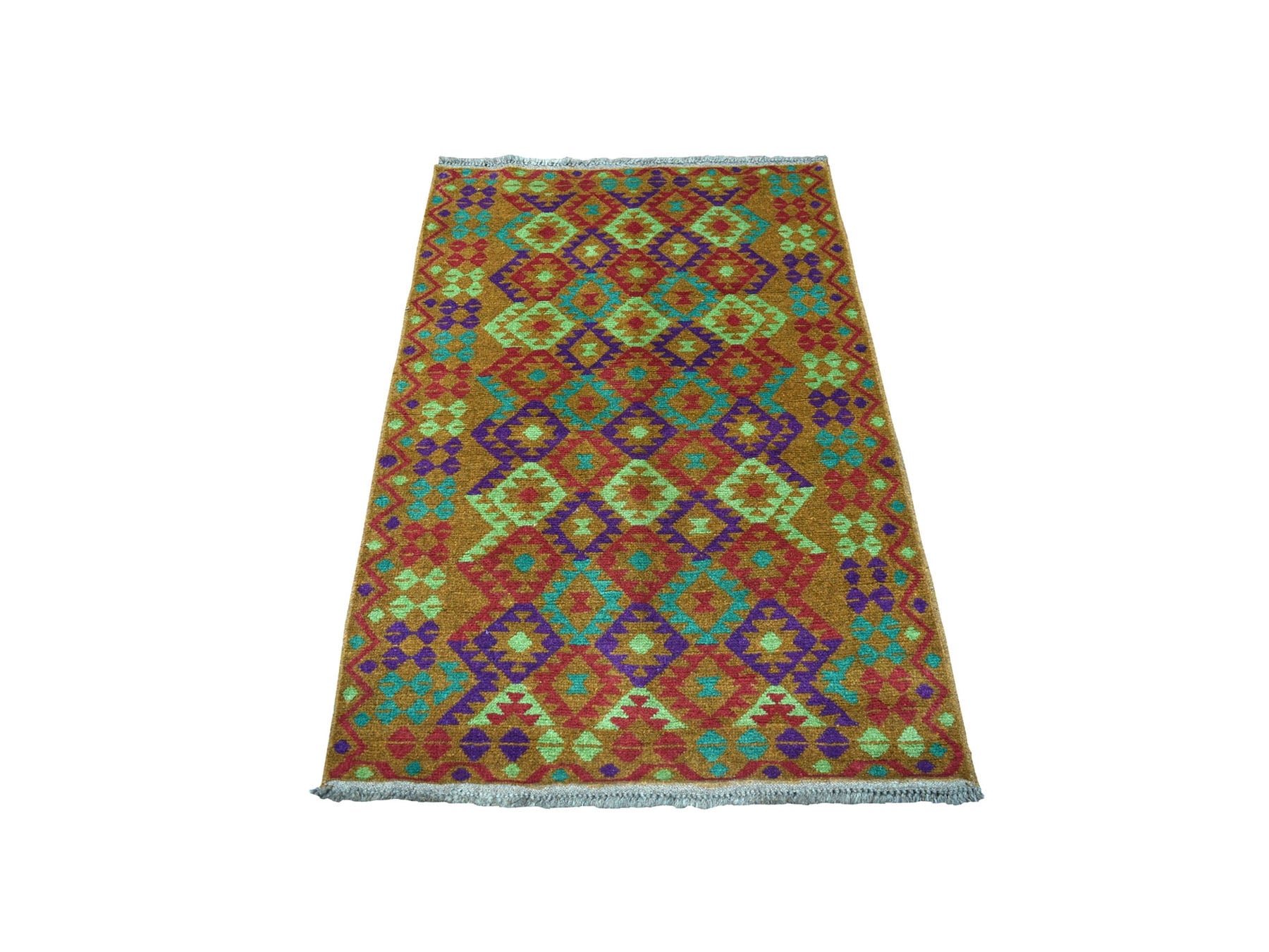 Baluch Tribal & Geometric hand-knotted wool rug in Multicolored, 3'1" x 4'9" — SKU O053181