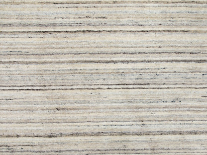 Hand-Loomed hand-knotted wool rug in Beige, 6' x 6' — SKU O058354 (view 5)