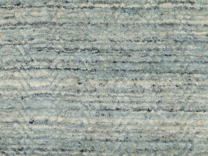 Modern / Contemporary hand-knotted wool rug in Green, 3' x 5' — SKU O058618 (view 5)