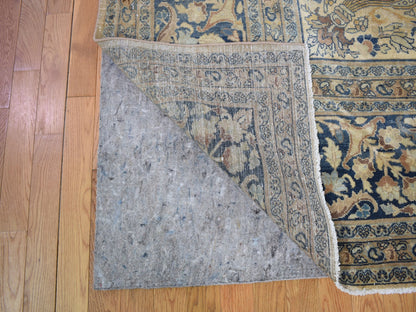 Ivory 13'7" x 23'0" Antique Hand knotted Wool Rug - Sku: O059305