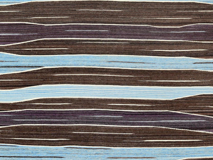 Kilim Flat-Weave hand-knotted wool rug in Brown, 9'6" x 12' — SKU O060036 (view 2)