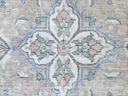 Red 6'2" x 9'7" Vintage Hand knotted Wool Rug - Sku: O060186