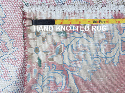 Red 1'10" x 3'4" Vintage Hand knotted Wool Rug - Sku: O060462