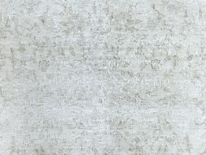 Kerman Vintage hand-knotted worn wool rug in Beige, 7'6" x 12'10" — SKU O061724 (view 8)