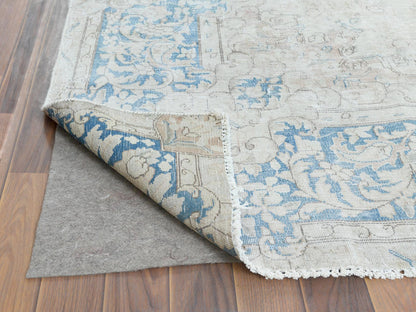 Red 9'8" x 12'9" Vintage Hand knotted Wool Rug - Sku: O061728