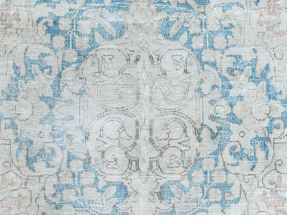 Red 9'8" x 12'9" Vintage Hand knotted Wool Rug - Sku: O061728
