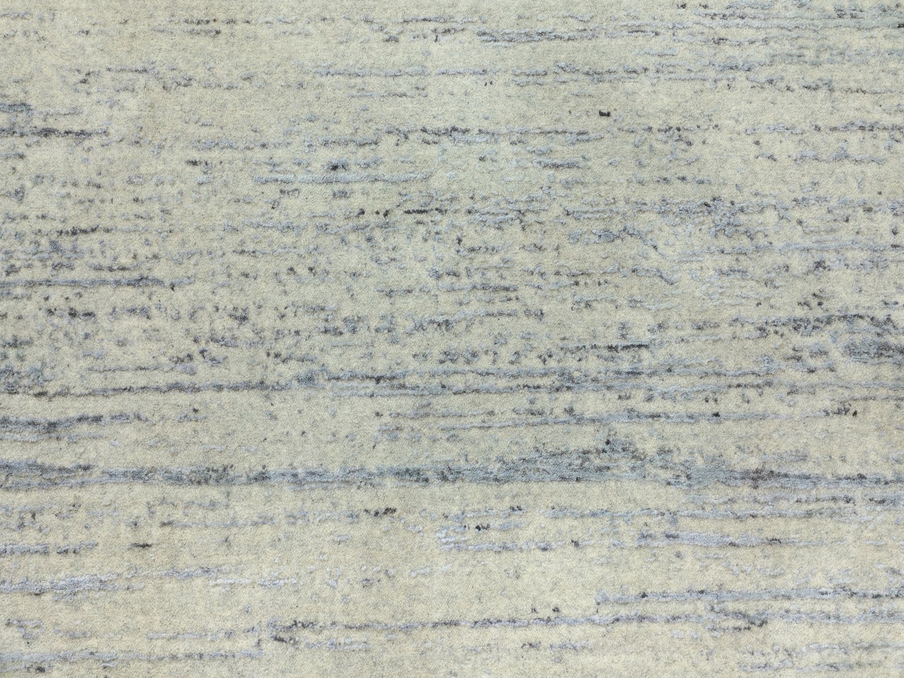 Hand-Loomed hand-knotted wool rug in Gray, 6'1" x 9' — SKU O062056 (view 9)