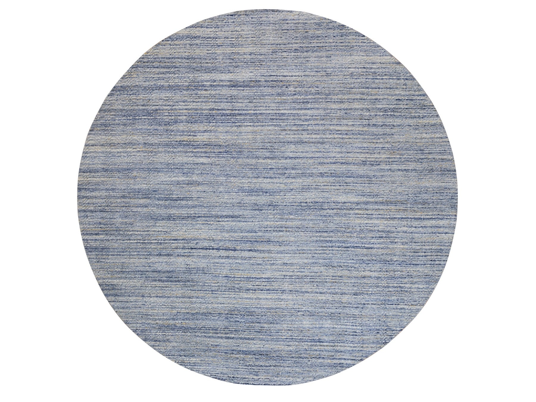 Modern / Contemporary hand-knotted wool rug in Gray, 11'9" x 12' — SKU O062099