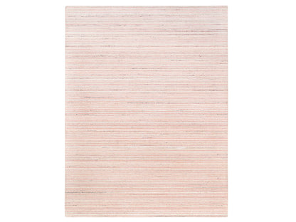 Modern / Contemporary hand-knotted wool rug in Red, 9'1" x 12' — SKU O063038