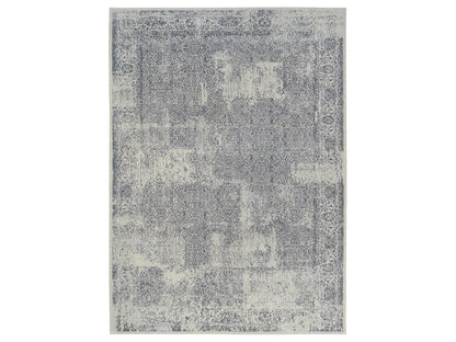 Grey 12'0" x 18'2" Modern / Contemporary Handloom Wool/Silk Rug - Sku: O063305