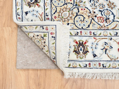 Ivory 4'1" x 12'0" Fine Oriental Hand knotted Wool Rug - Sku: O063399