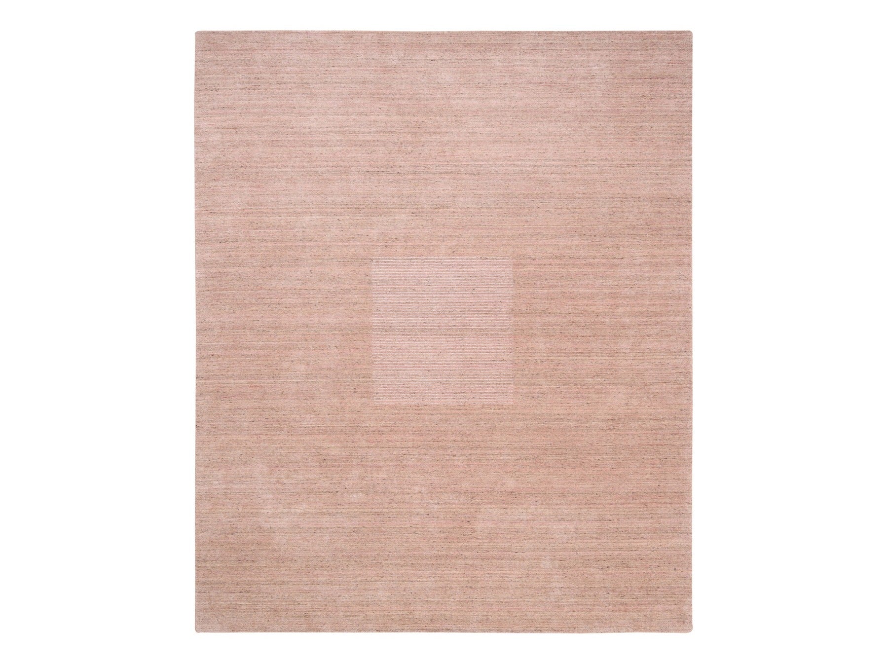 Modern / Contemporary hand-knotted wool rug in Pink, 8'2" x 10' — SKU O063489