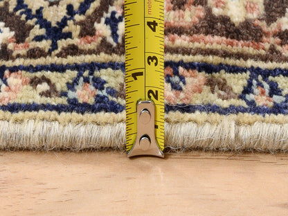 Heriz Heriz hand-knotted wool runner in Beige & Black, 2'7" x 10'3" — SKU O063588 (view 7)
