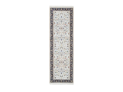 Ivory 2'7" x 8'3" Fine Oriental Hand knotted Wool Rug - Sku: O063987
