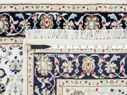 Ivory 2'7" x 8'3" Fine Oriental Hand knotted Wool Rug - Sku: O063987
