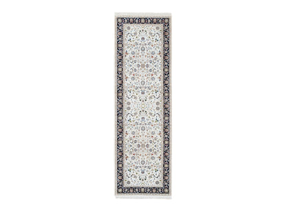 Ivory 2'8" x 8'3" Fine Oriental Hand knotted Wool Rug - Sku: O063989