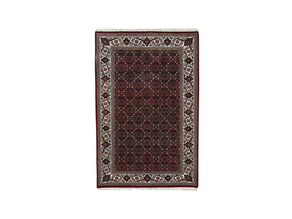 Red 3'0" x 5'2" Traditional Hand knotted Wool Rug - Sku: O064120