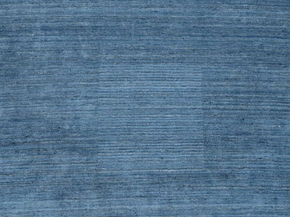 Blue 11'9" x 11'9" Modern and Contemporary Handloom Wool Rug - Sku: O064566