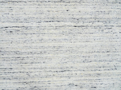 Modern / Contemporary hand-knotted wool rug in Ivory, 6' x 6' — SKU O064773 (view 5)