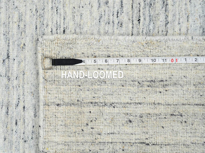 Modern / Contemporary hand-knotted wool rug in Ivory, 6' x 6' — SKU O064773 (view 8)