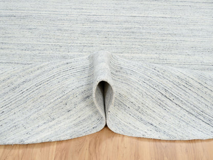 Modern / Contemporary hand-knotted wool rug in Ivory, 10' x 10' — SKU O064795 (view 5)