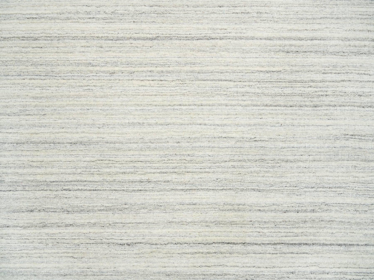 Modern / Contemporary hand-knotted wool rug in Ivory, 12' x 12'1" — SKU O064994 (view 8)