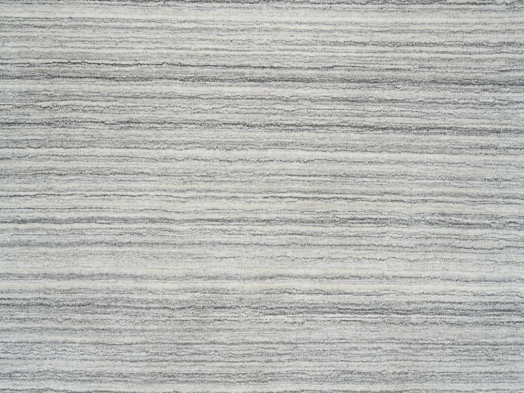 Modern / Contemporary hand-knotted wool rug in Gray, 12' x 12' — SKU O064995 (view 8)
